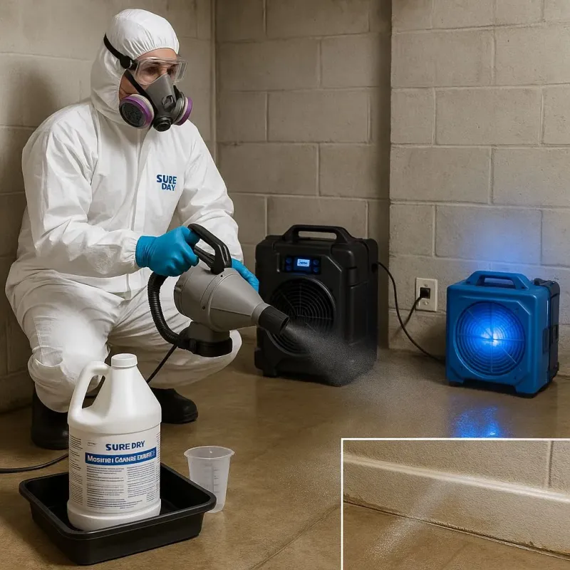 Sanitization and Odor Removal process in Loganville, PA