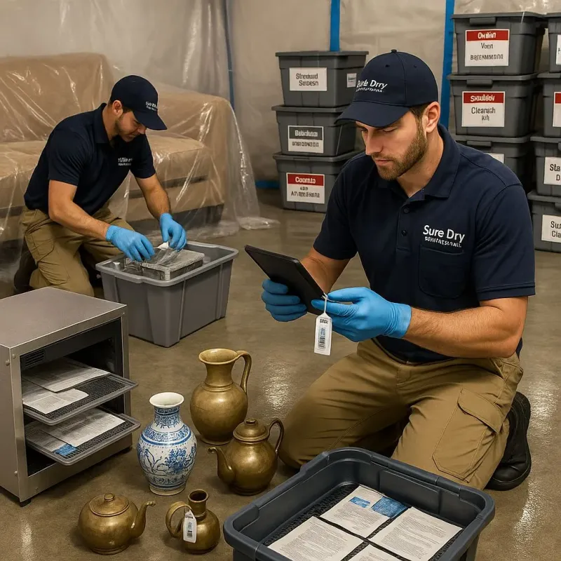Content Protection and Restoration process in Loganville, PA