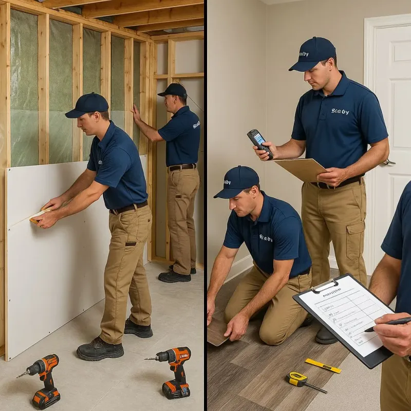 Repairs and Reconstruction process in Loganville, PA